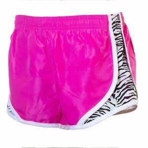 EMC Sports Momentum Shorts, Neon Pink/Zebra, Large